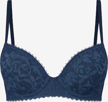 Soutien-gorge C&City en bleu : devant