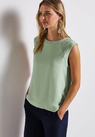 STREET ONE Top in Green: front