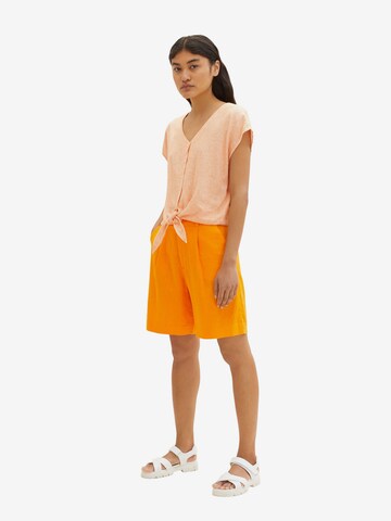 TOM TAILOR DENIM Bluse i orange