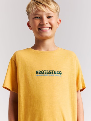 PROTEST Shirt 'PRTBarlow JR' in Gelb