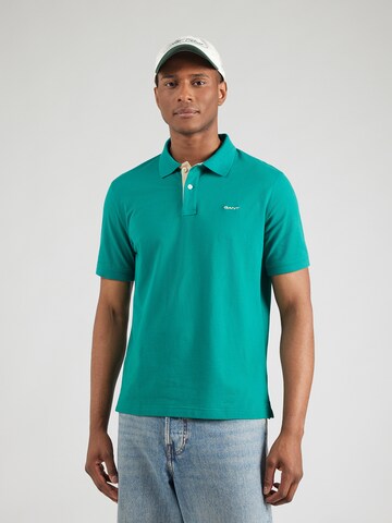 Maglietta di GANT in verde: frontale