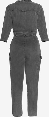 Le Temps Des Cerises Jumpsuit 'CHANCE' in Grey