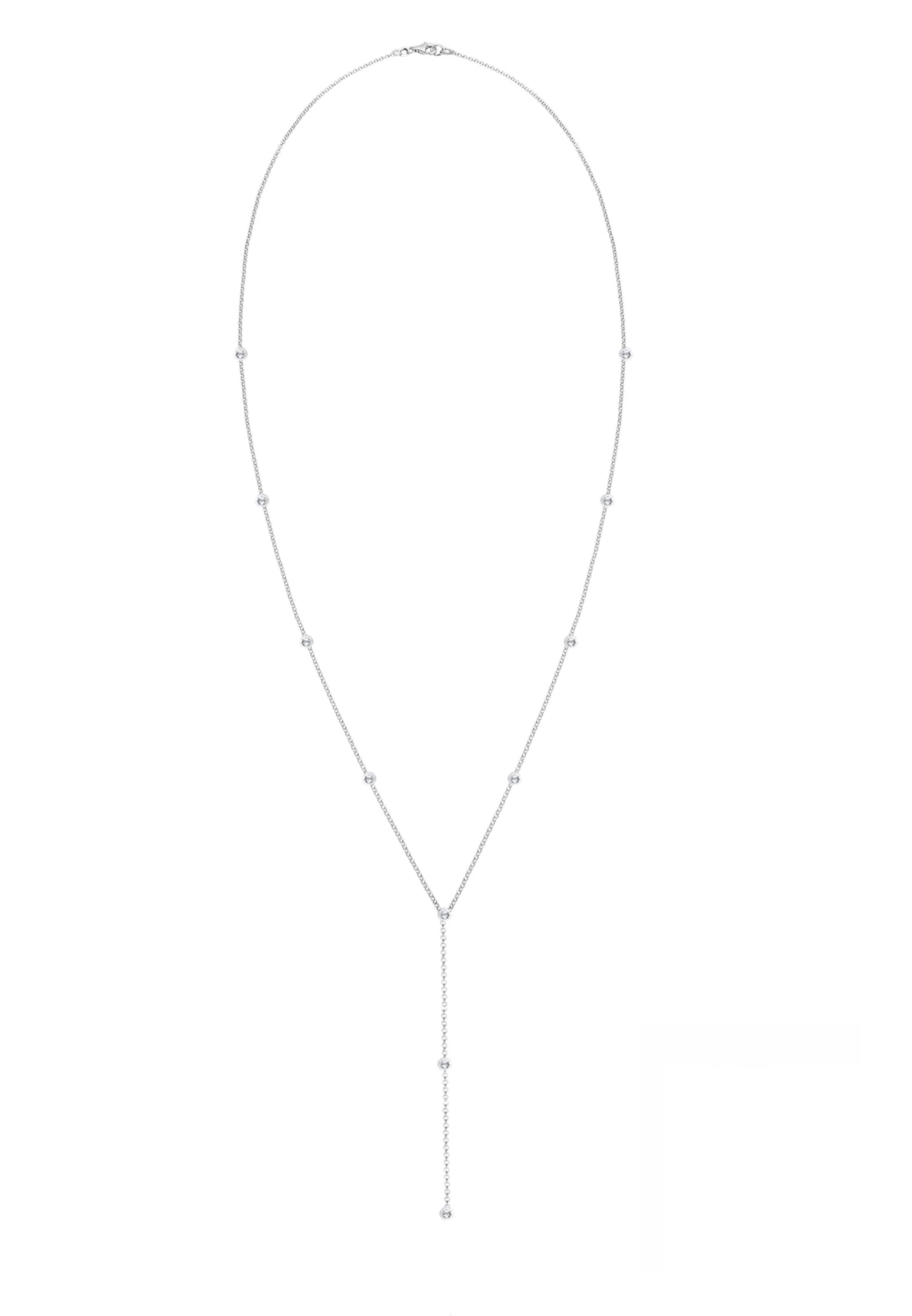 ELLI Ketting in Zilver: voorkant