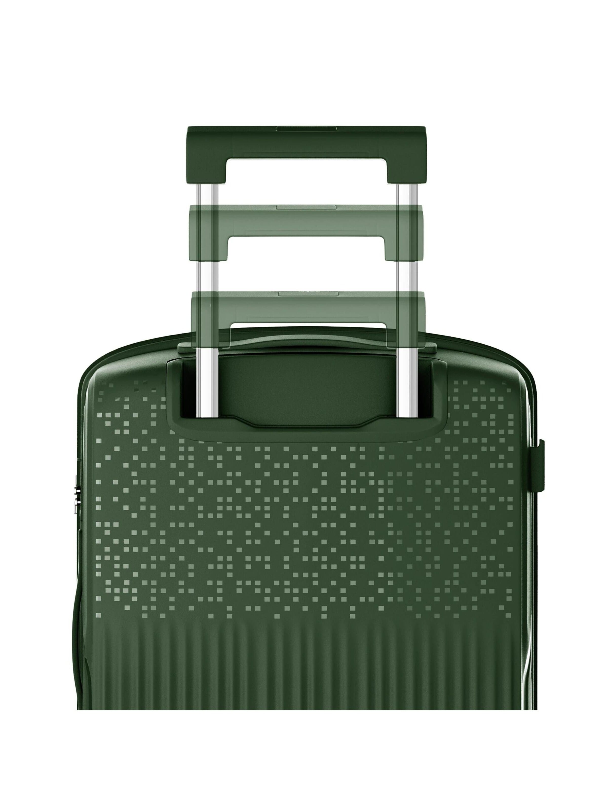 4FLY Suitcase Set 'Pixel' in Green