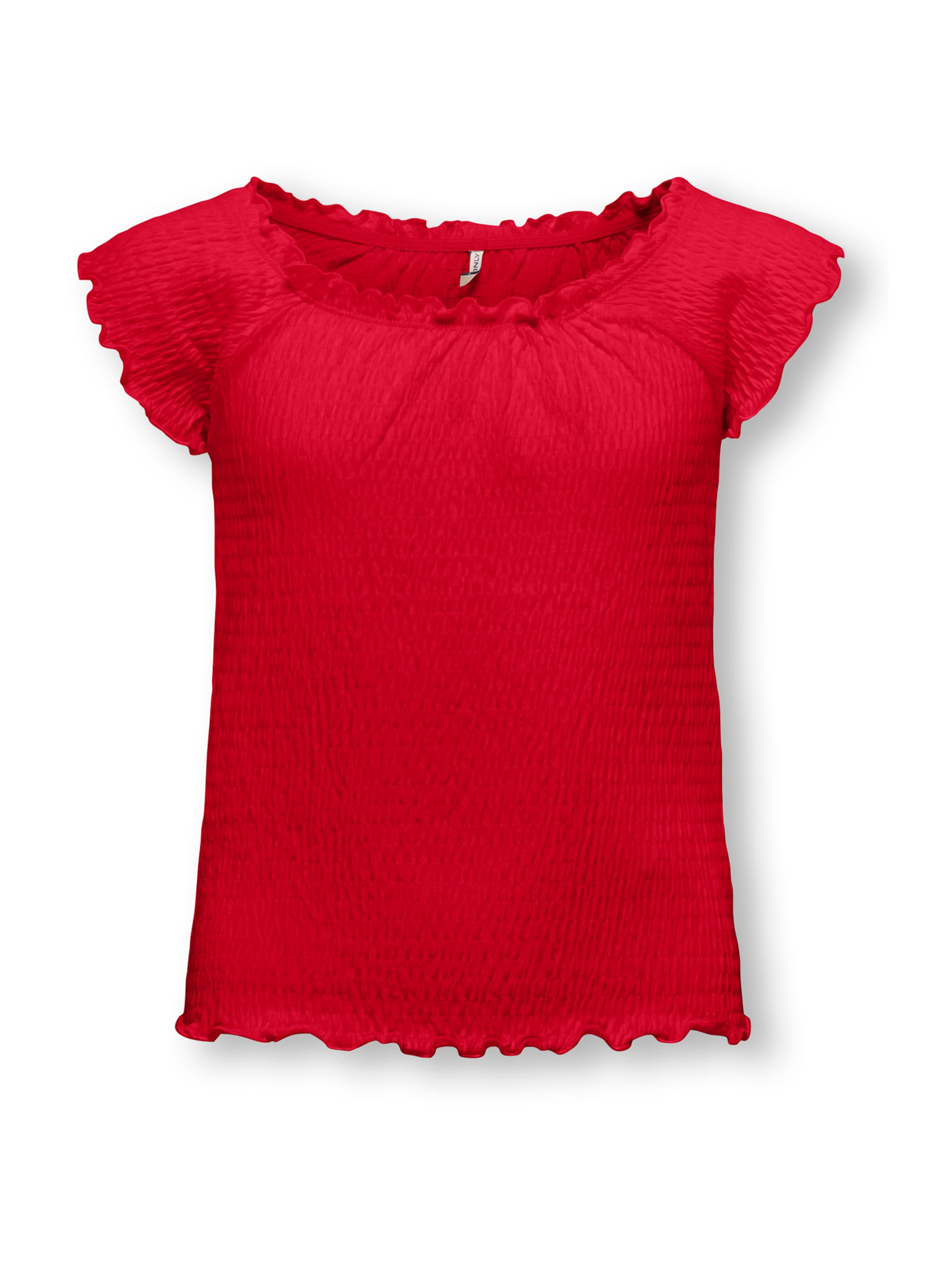 ONLY GIRLS Shirt 'KOGJOJO' in Rood: voorkant