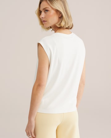 WE Fashion Топ в бежово