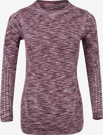 ENDURANCE Performance Shirt 'Seamless' in Purple: front