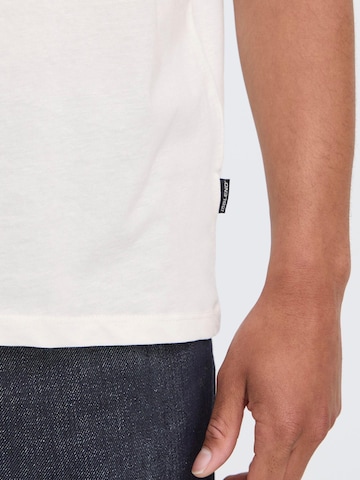 BLEND - Camisa ' BHIVO 2 pack ' em branco