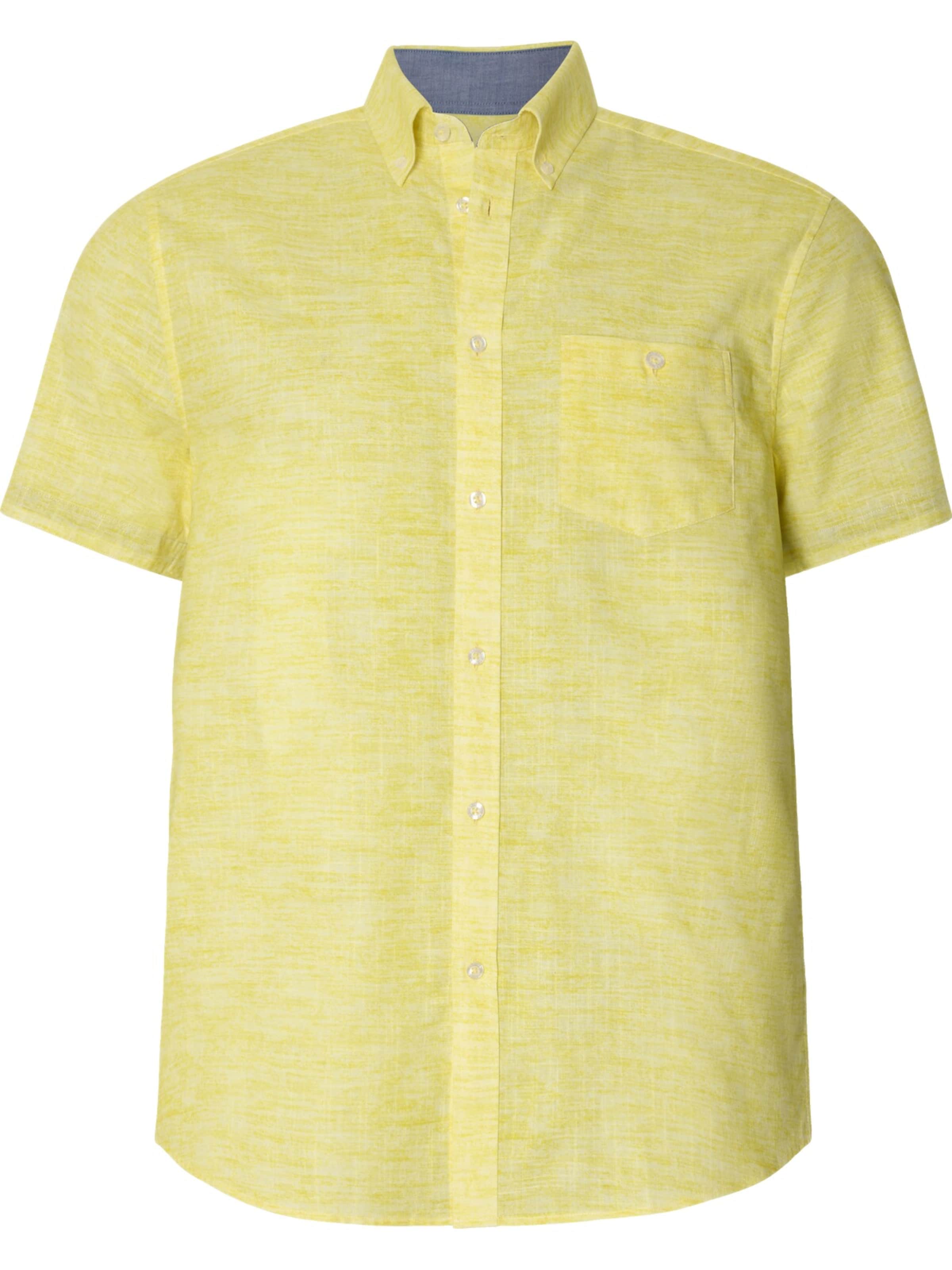 BABISTA Button Up Shirt 'Milanzetti' in Yellow: front