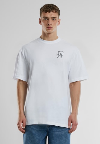 Urban Classics - Camisa 'Shiny' em branco