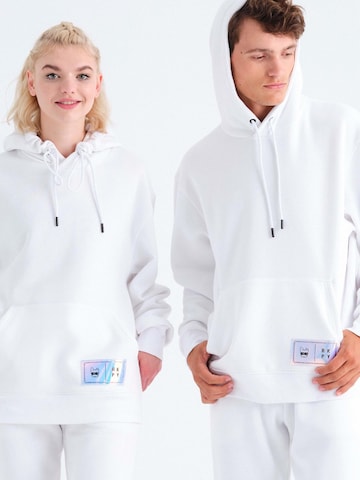 Rockupy Sweatshirt 'Gabriel' in White
