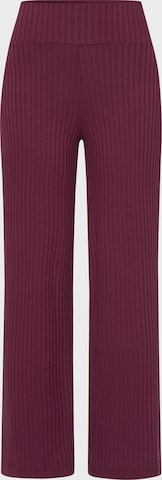 Pantalon 'Michelle' Les Lunes en violet : devant