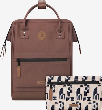 Cabaia Rucksack 'Carcassonne M' in Braun: Vorderseite