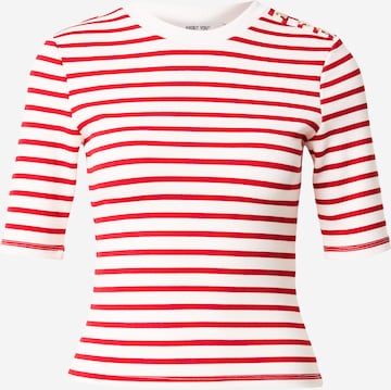 ABOUT YOU Футболка 'Suzi' в Красный: спереди