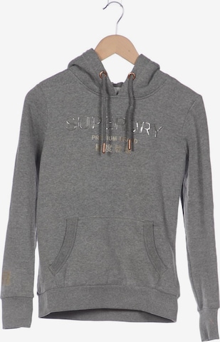 Superdry Kapuzenpullover M in Grau: predná strana