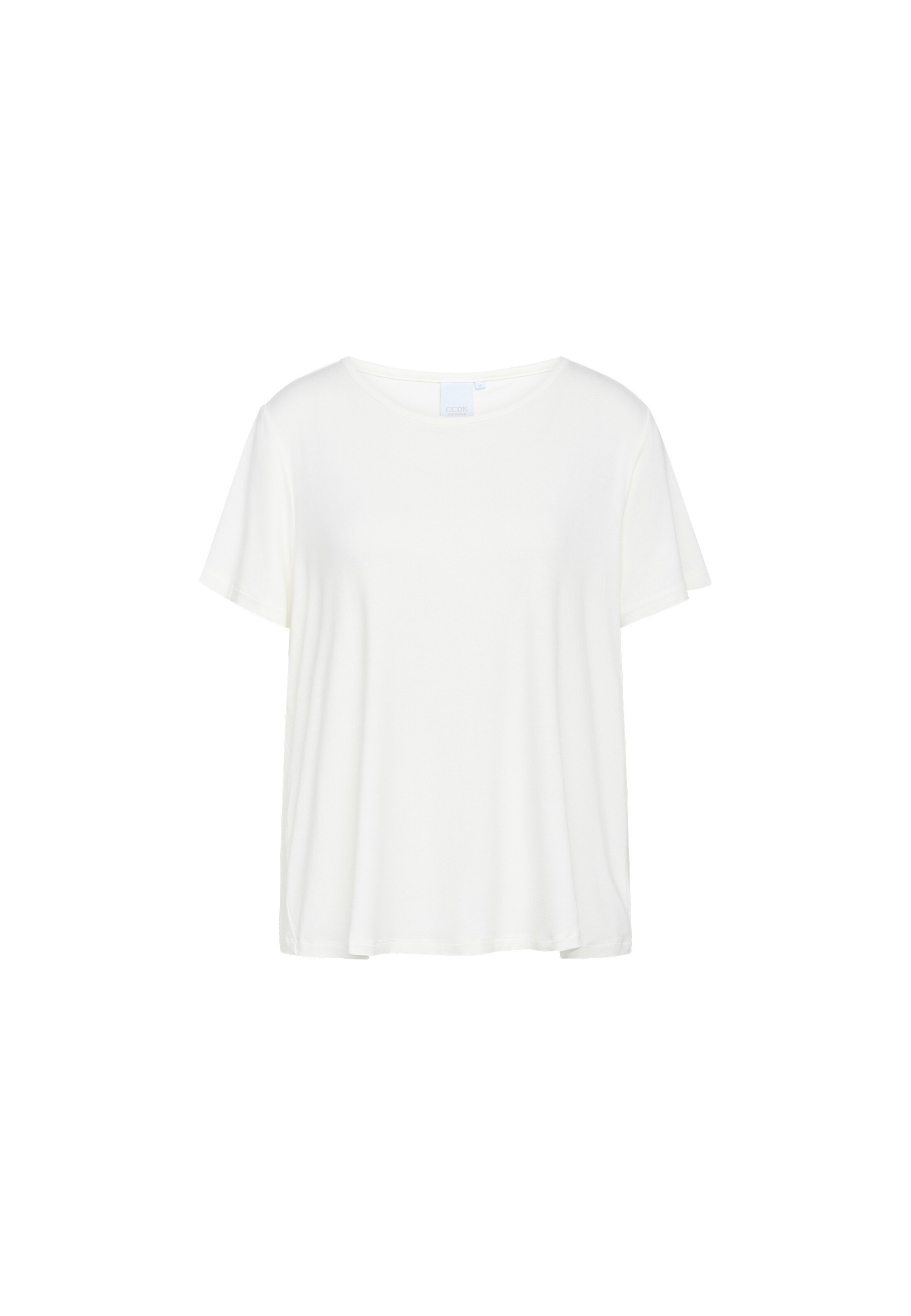 CCDK Copenhagen - Camiseta para dormir 'Bea' en blanco: frente