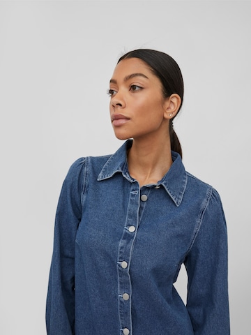 VILA - Vestido camisero 'POLINA' en azul