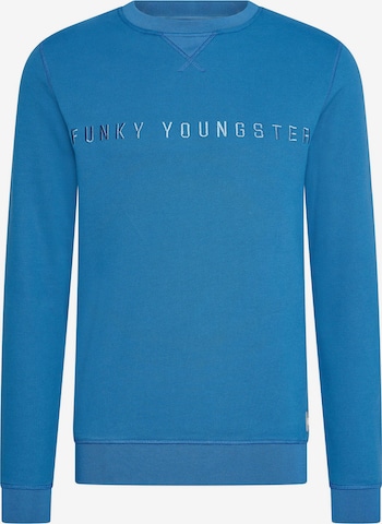 4funkyflavours - Pullover 'Livid' em azul: frente