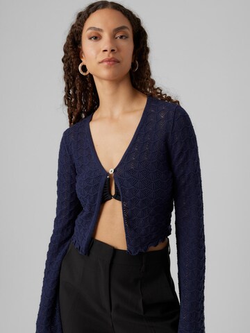 VERO MODA Strickjacke in Blau