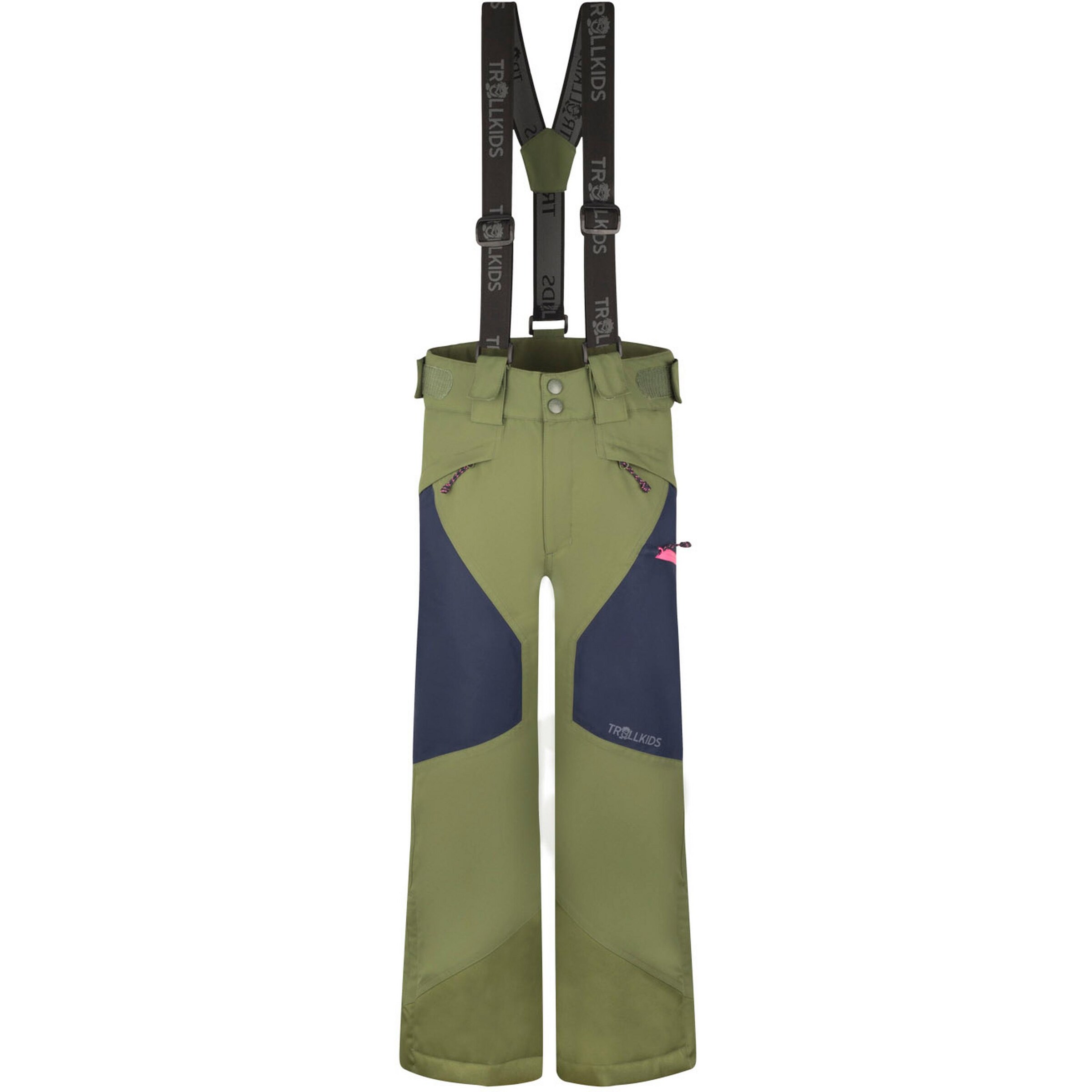 TROLLKIDS Workout Pants 'Kongsberg' in Green: front