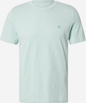 T-Shirt s.Oliver en vert : devant