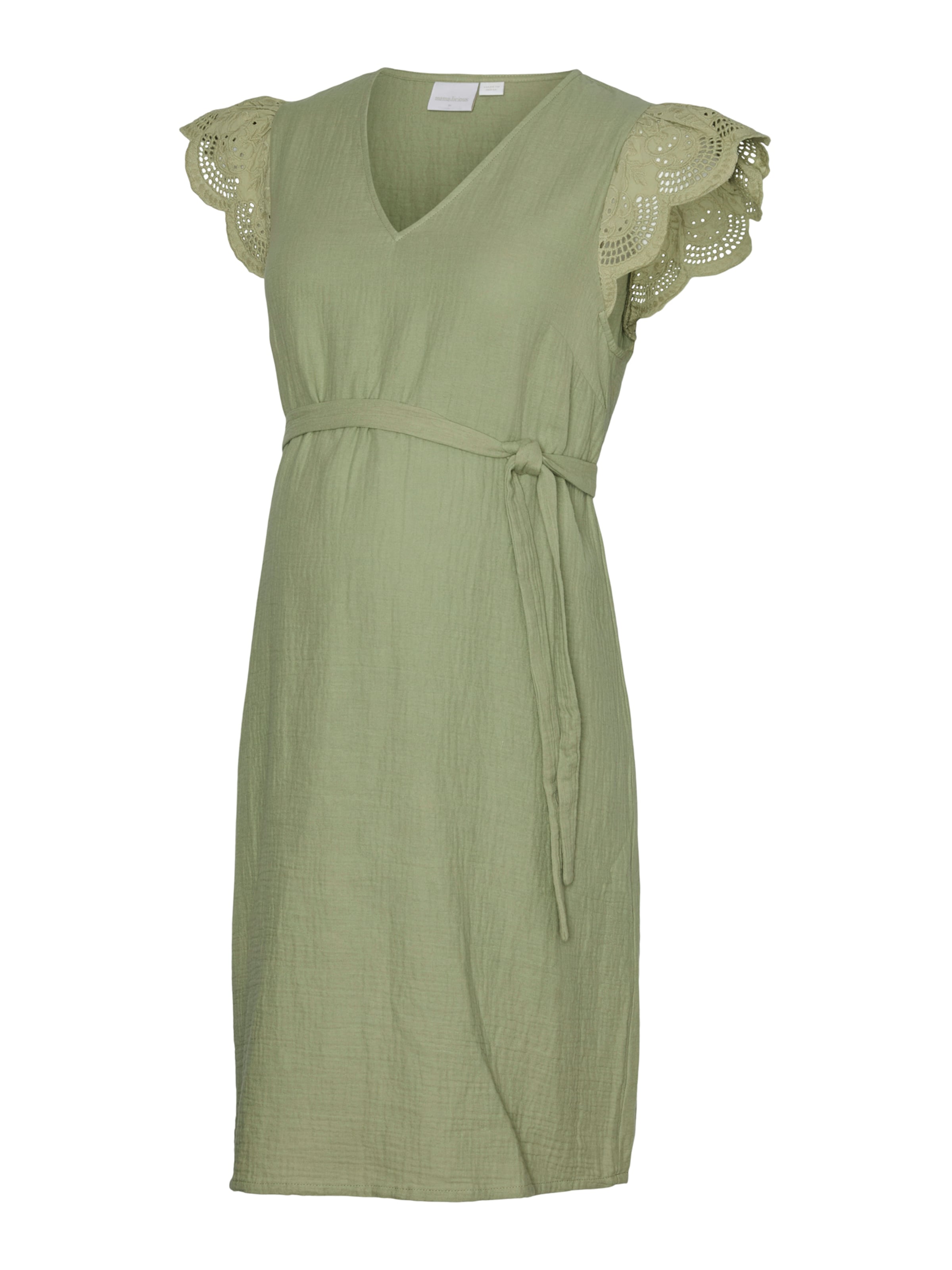 Abito estivo 'MLNew Juana' di MAMALICIOUS in verde: frontale