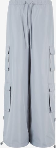 Urban Classics Wide Leg Gargohousut värissä harmaa: etupuoli