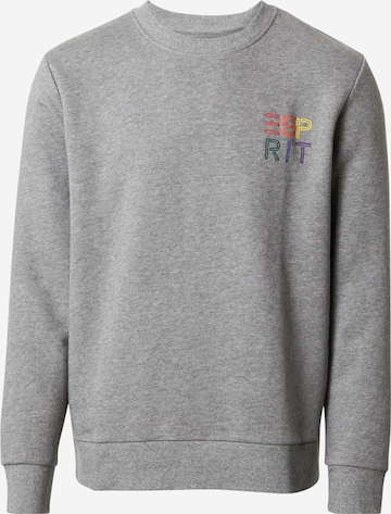 ESPRIT Sweatshirt in Grey: front