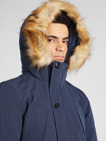 Parka de iarnă 'EVEREST' de la Superdry pe albastru