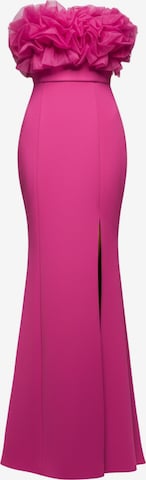 Ombre Evening dress in Pink: front