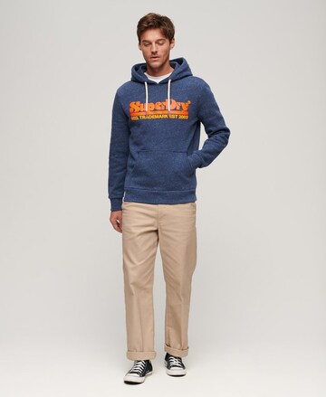 Superdry Sweatshirt in Blauw