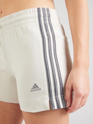 ADIDAS SPORTSWEAR regular Sportsbukser 'Essentials' i beige