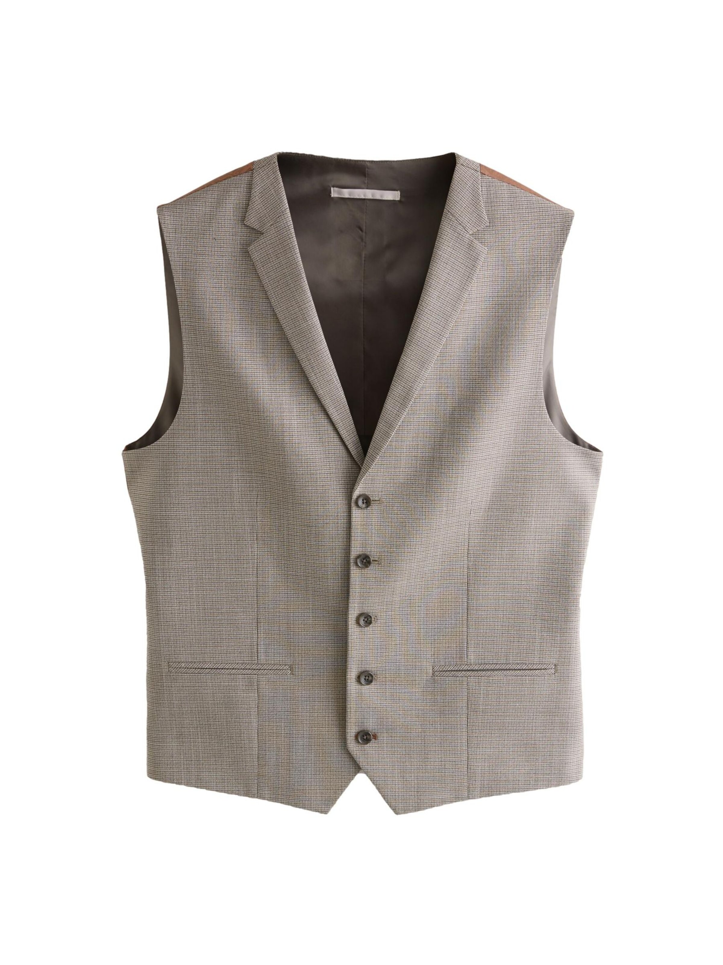 Next Weste in Beige: Vorderseite