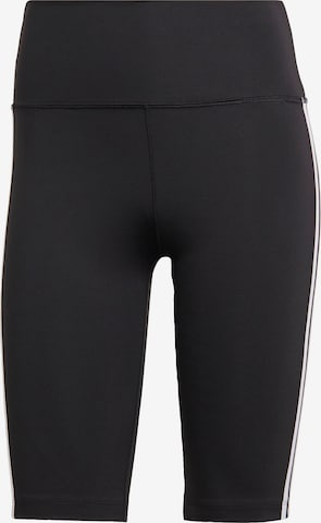 Skinny Leggings 'Adicolor Classics' de la ADIDAS ORIGINALS pe negru: față