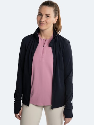 mymotus Training jacket 'mymotus®, ladies comfort jacket RW41' in Blue: front