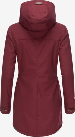 Manteau mi-saison Ragwear en rouge