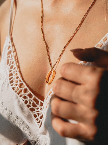 Divasya Necklace 'Be here right now' in Gold