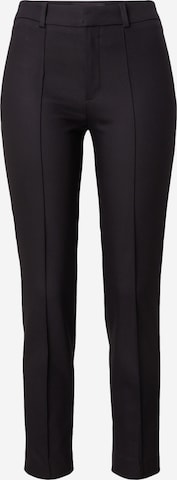 Regular Pantalon à plis 'Act' DRYKORN en noir : devant