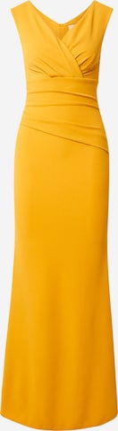 WAL G. Evening dress 'MORGAN' in Yellow: front