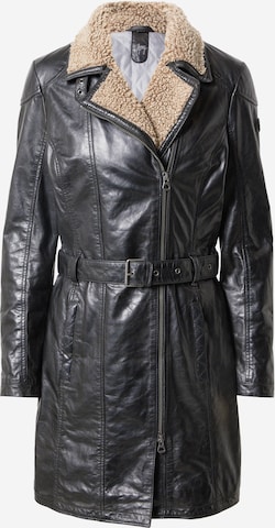 Gipsy Ανοιξιάτικο και φθινοπωρινό παλτό 'Tamina' σε μαύρο: μπροστά