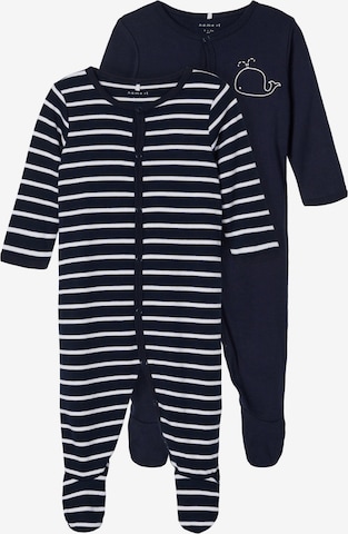 NAME IT - Pijama en azul: frente