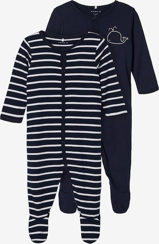 NAME IT Pajamas in Blue: front