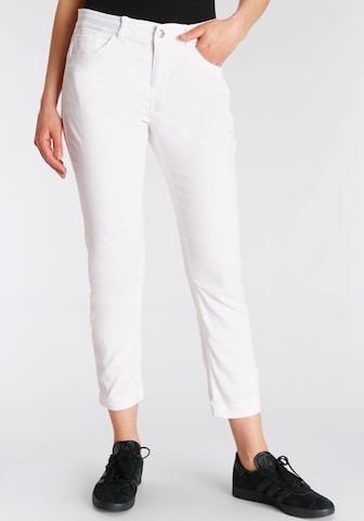 MAC Slim fit Jeans in White: front