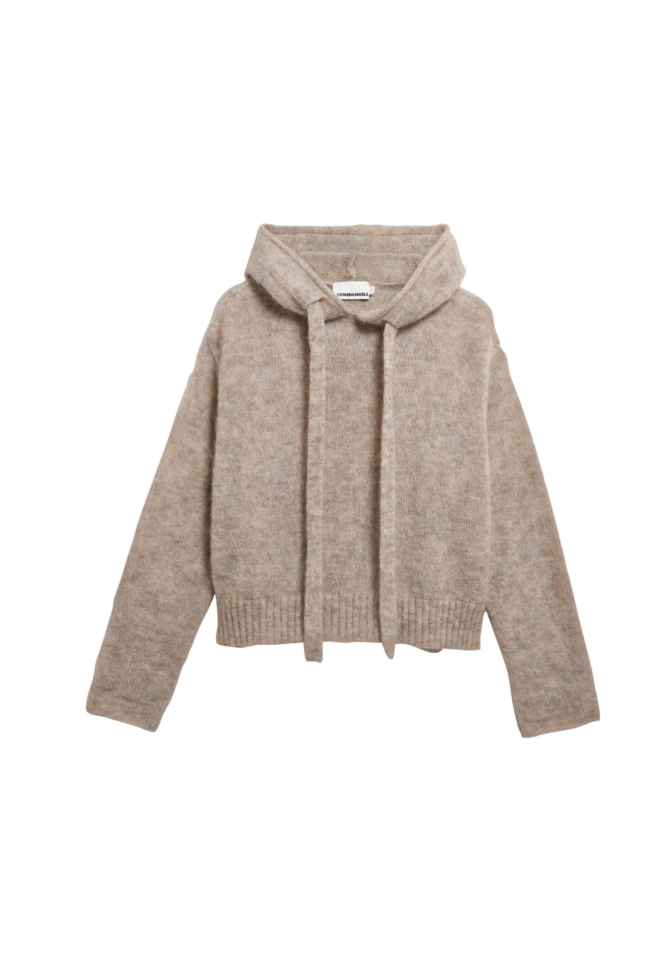ARMEDANGELS Strickpullover MOHAIR BLEND in Grau: Vorderseite