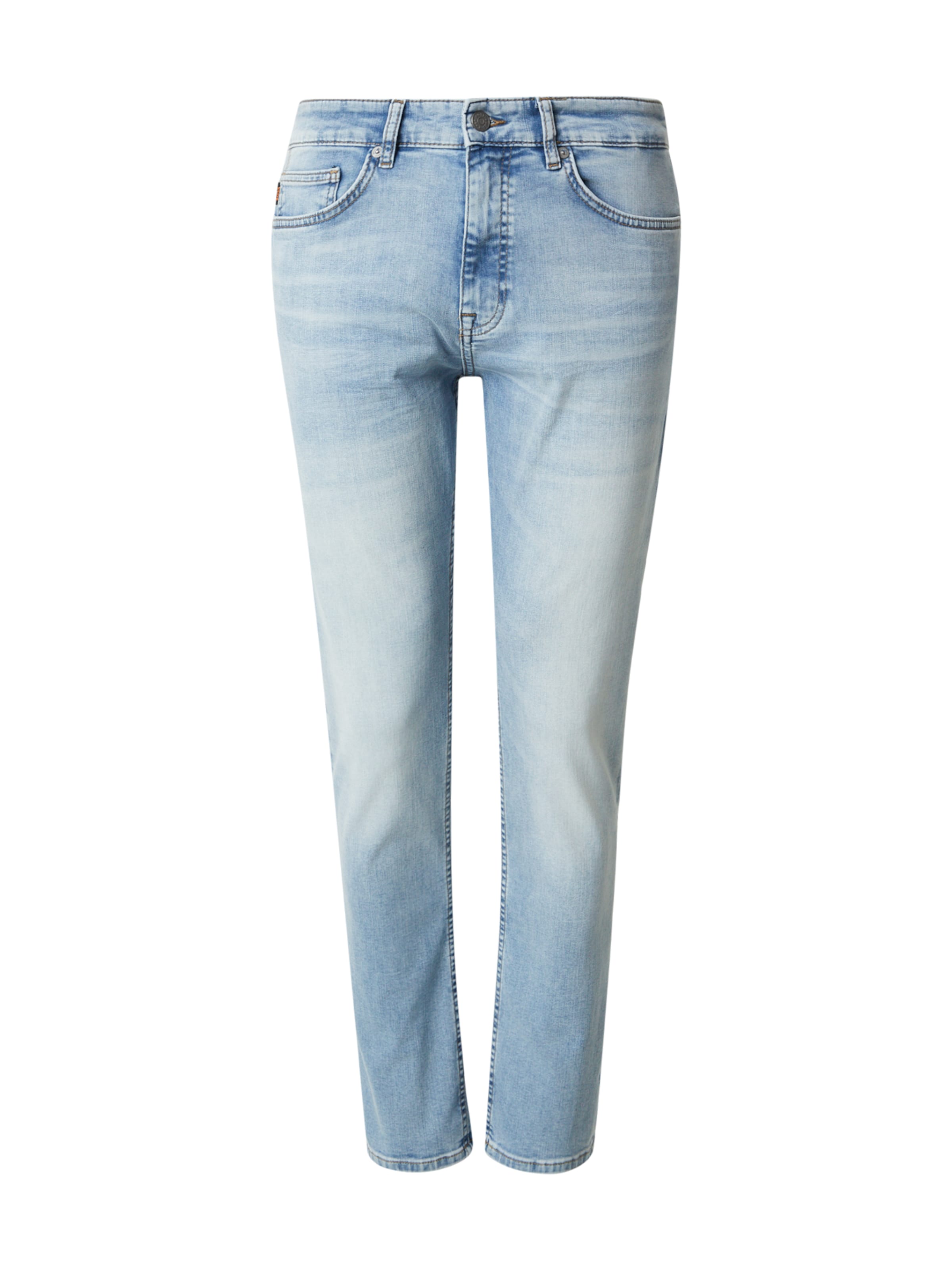 Slimfit Jeans 'Delaware Bo' di BOSS in blu: frontale