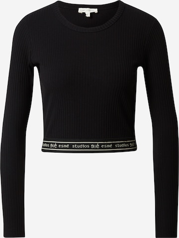Esmé Studios Shirt 'April' in Black: front