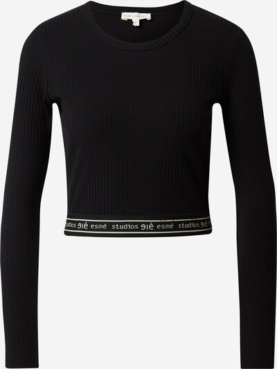Esmé Studios Shirt 'April' in schwarz / weiß, Produktansicht