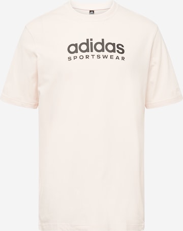 ADIDAS SPORTSWEAR Funktionstopp 'All Szn Graphic' i beige: framsida