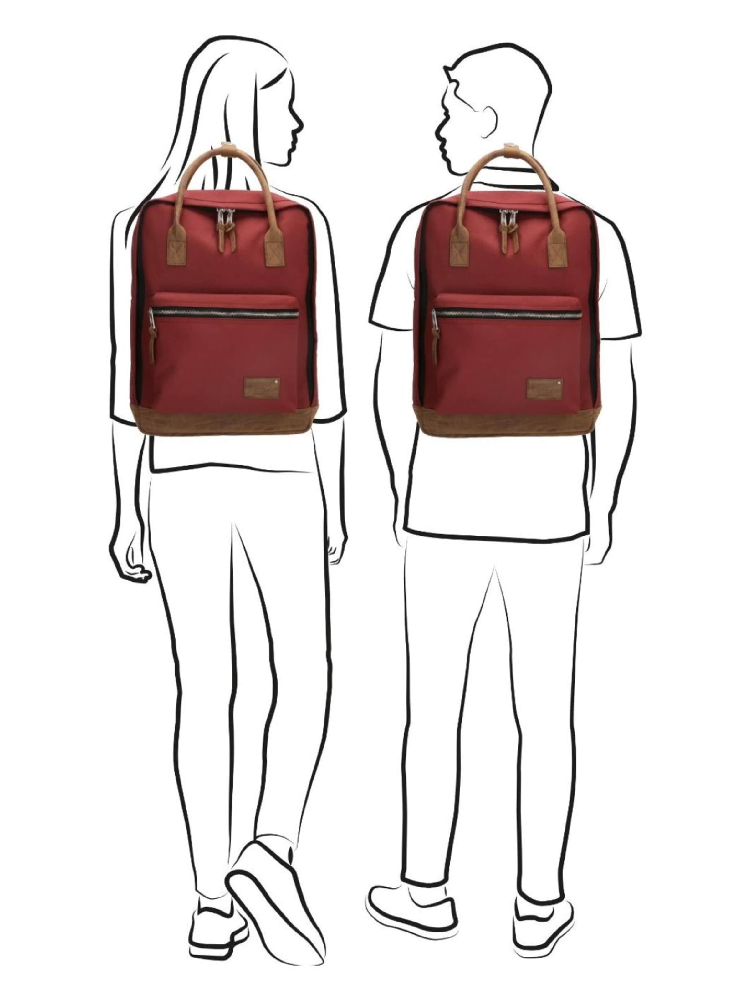Enrico Benetti - Mochila en rojo