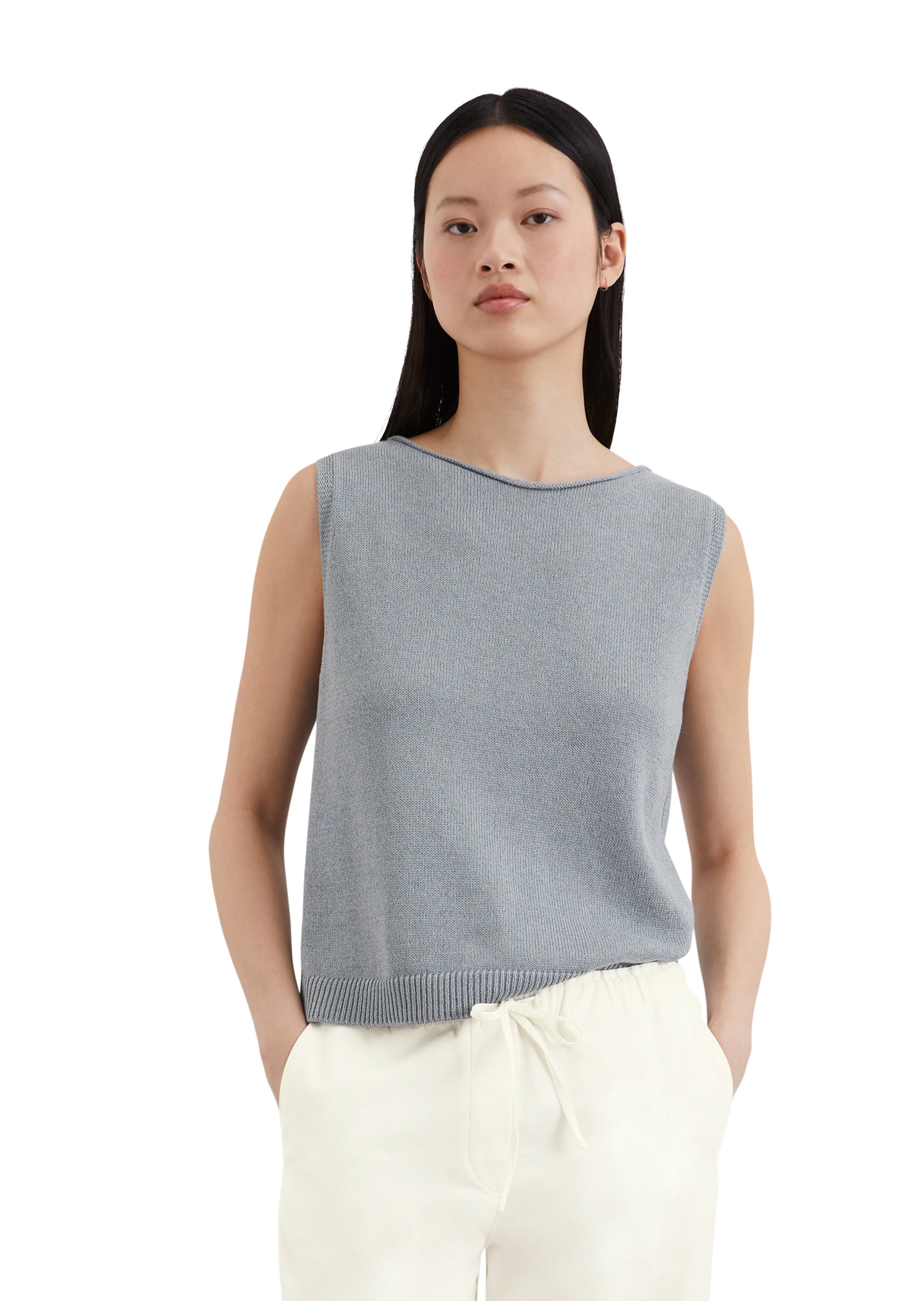 Top in maglia di Marc O'Polo in blu: frontale